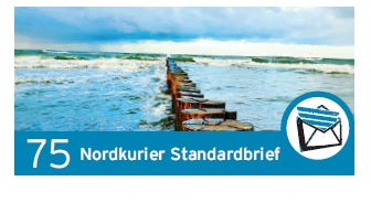 Standardbriefmarke - Am Wasser, Steg - Einzelmarke