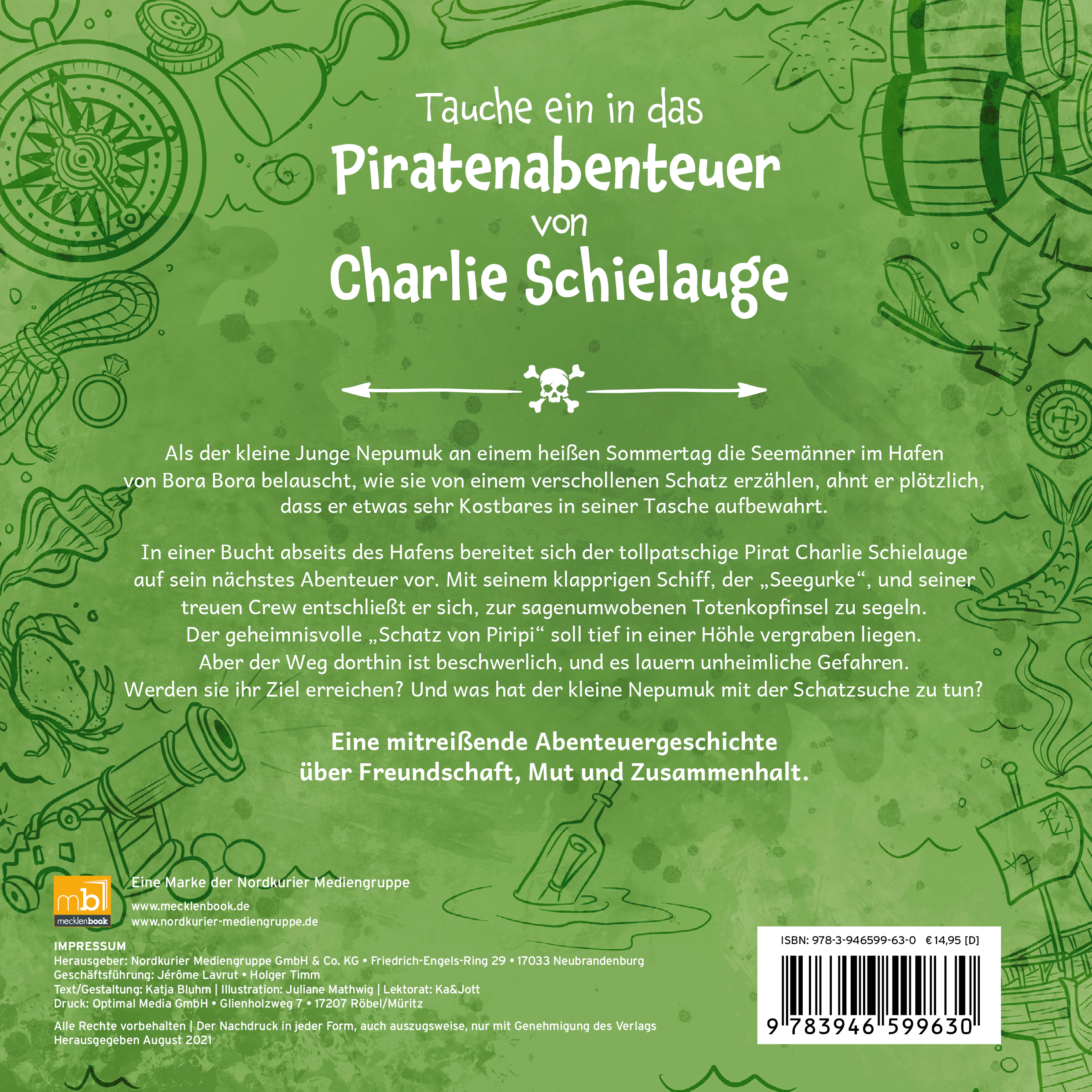 Charlie Schielauge und das Geheimnis der Totenkopfinsel