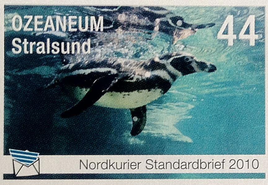Standardbriefmarke - 60 Jahre Deutsches Meeresmuseum Stralsund - Ozeaneum - Einzelmarke