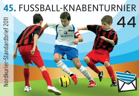 Standardbriefmarke | 45. Fussballknabenturnier