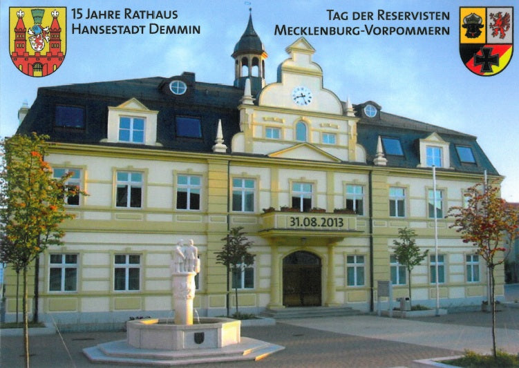 Postkartenbriefmarke - Tag der Reservisten - 10er-Bogen