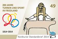 Standardbriefmarke - 200 Jahre TSV Friedland - 10er-Bogen