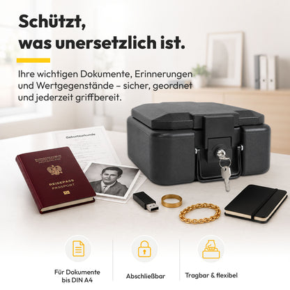 Burg-Wächter - Feuerfeste Dokumentenbox - DIN A4