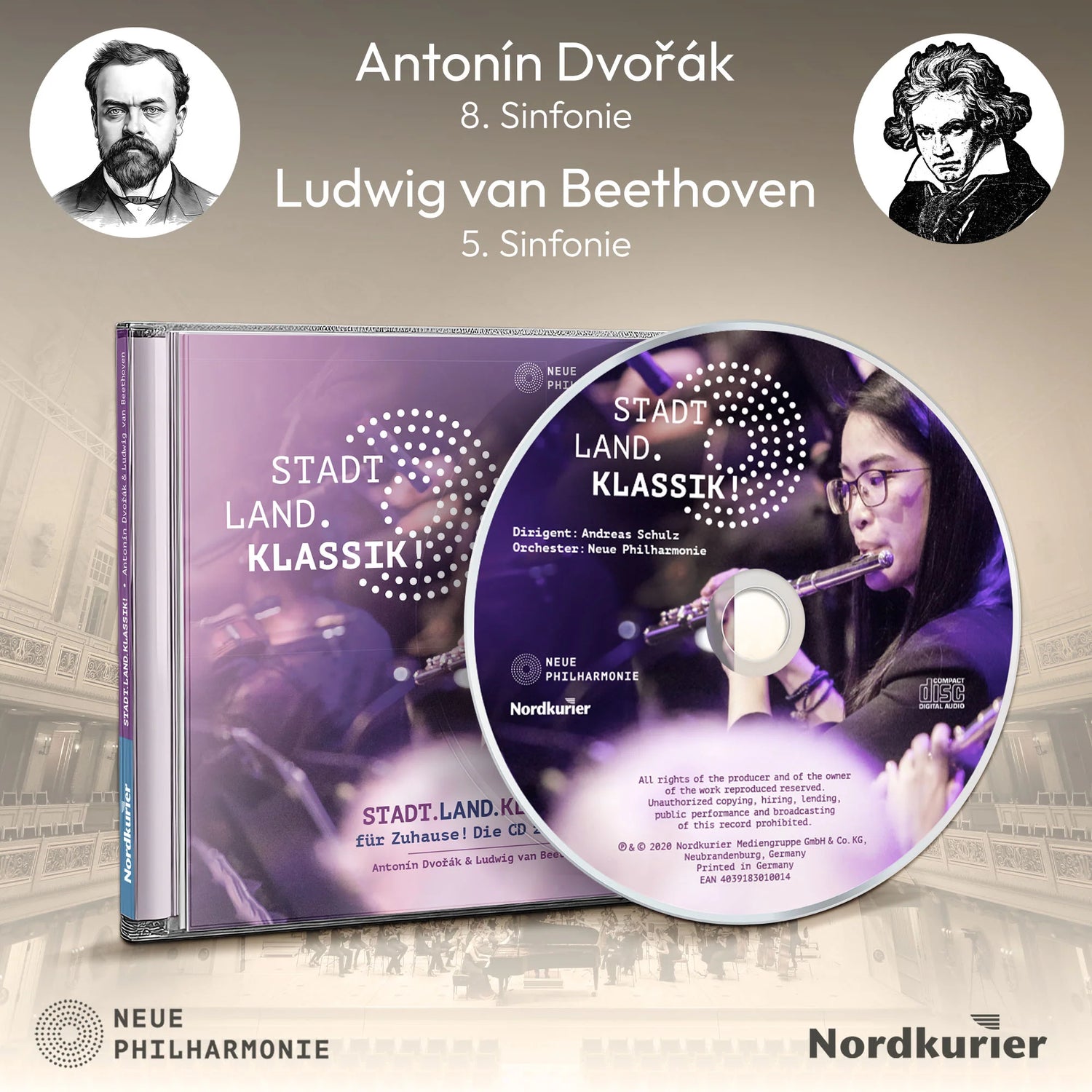 Stadt.Land.Klassik! für Zuhause - Die CD zur Tour