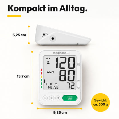 Medisana BU 586 Voice Oberarm-Blutdruckmessgerät
