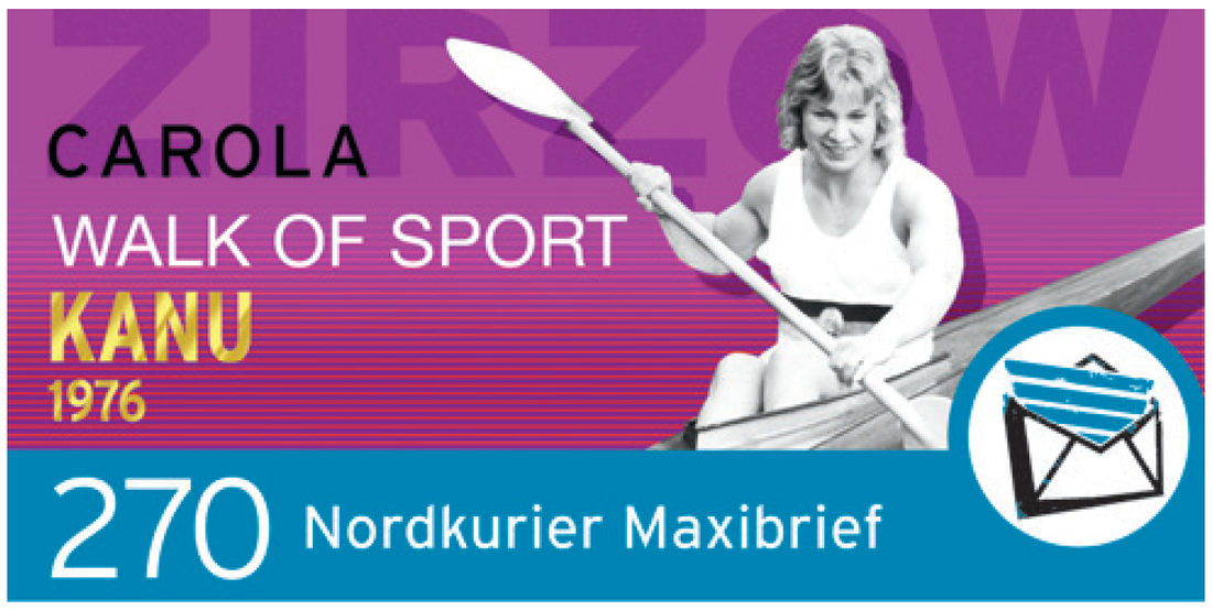 Maxibriefmarke - Walk of Sport - 10er-Bogen