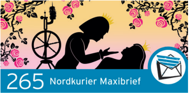 Maxibriefmarke - Edition Grimms Märchen, Dornröschen - Einzelmarke
