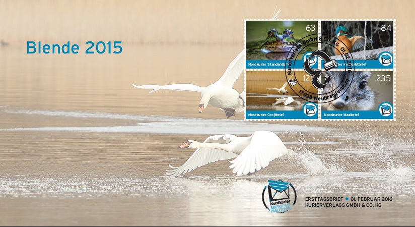 Sonderbriefmarke - Blende 2015 - Ersttagskarte