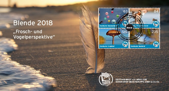 Sonderbriefmarke - Blende 2018 - Ersttagskarte
