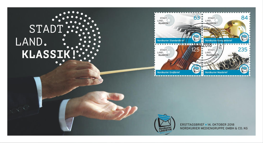 Sonderbriefmarke - Stadt. Land. Klassik! - Ersttagskarte