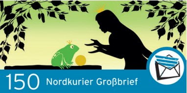 Großbriefmarke - Edition Grimms Märchen, Der Froschkönig - Einzelmarke