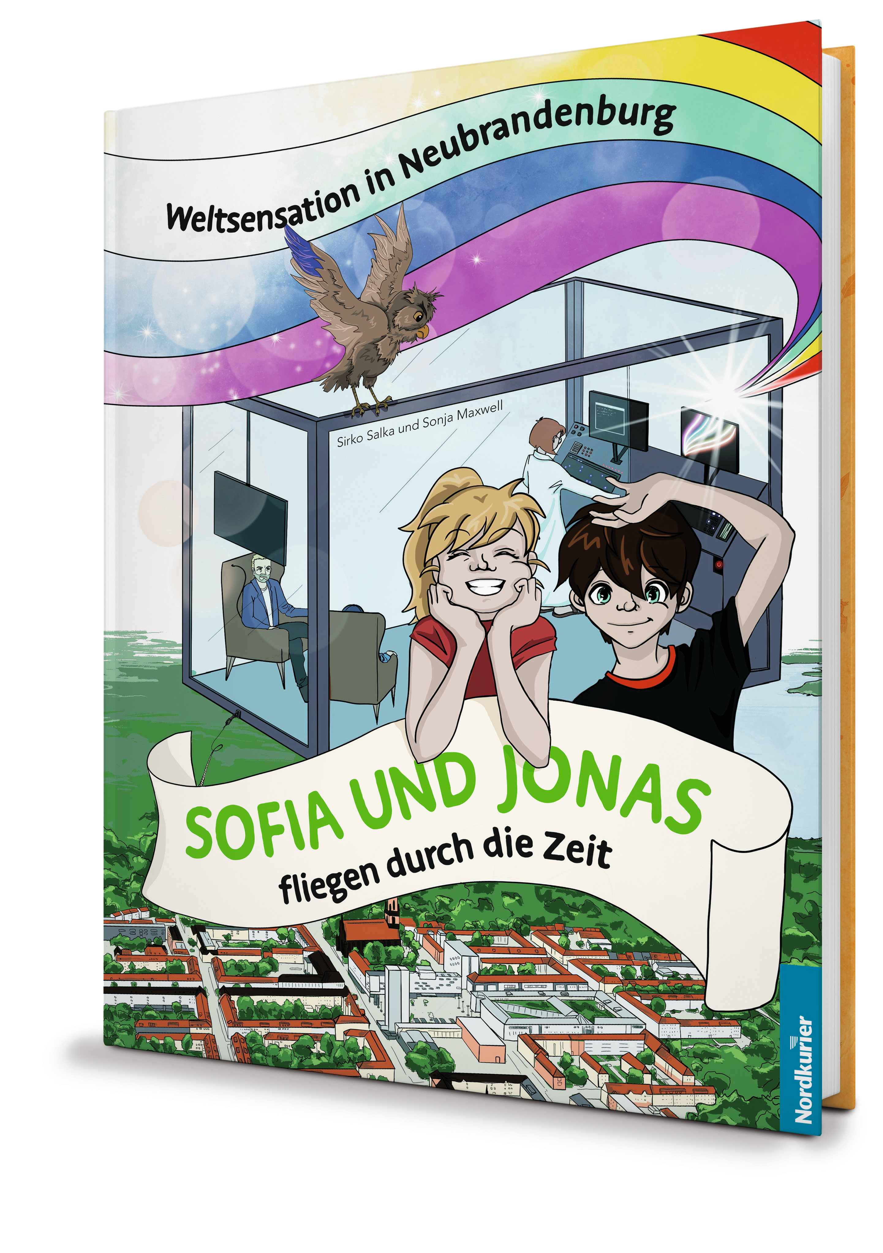 Sofia und Jonas fliegen durch die Zeit - Weltsensation in Neubrandenburg
