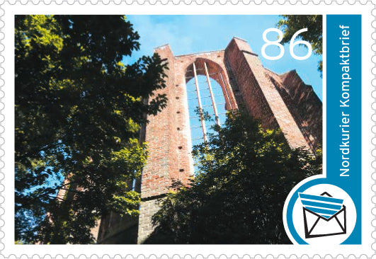 Kompaktbriefmarke - Weltkulturerbe Stralsund - 10er-Bogen