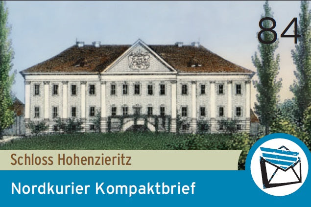 Kompaktbriefmarke - Residenzen in Mecklenburg-Strelitz - 10er-Bogen