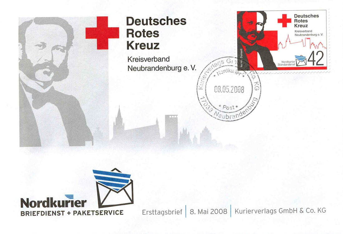 Sonderbriefmarke - Deutsches Rotes Kreuz - Ersttagskarte