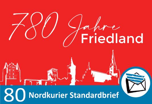 Standardbriefmarke - 780 Jahre Friedland - 10er-Bogen