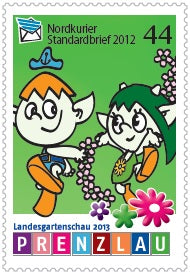 Standardbriefmarke - Landesgartenschau Prenzlau 2013 - Einzelmarke