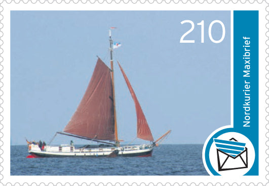 Maxibriefmarke - Nordvorpommern - 10er-Bogen
