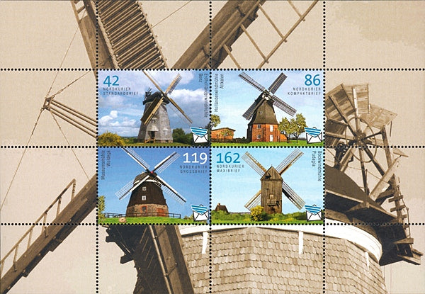Markenserie - Windmühlen - Schmuckbogen