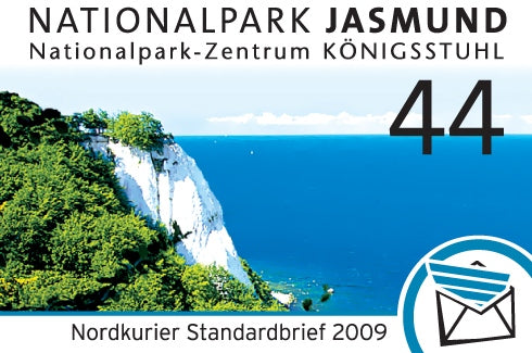 Standardbriefmarke - Nationalparkzentrum Königsstuhl - 10er-Bogen