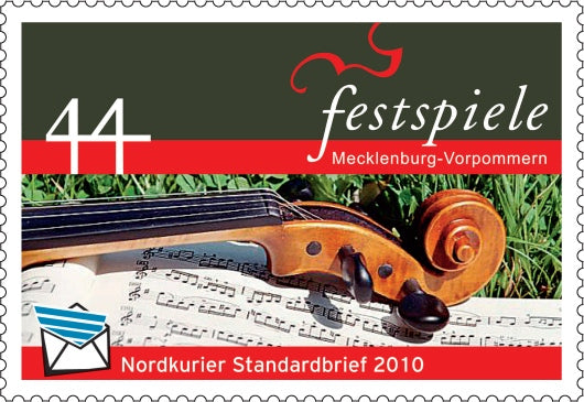Standardbriefmarke - 20 Jahre Festspiele M-V - 10er-Bogen
