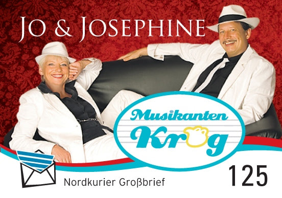Großbriefmarke - Musikantenkrug - 10er-Bogen