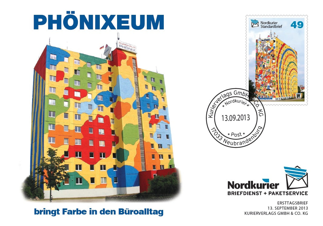 Sonderbriefmarke - Phönixeum - Ersttagskarte